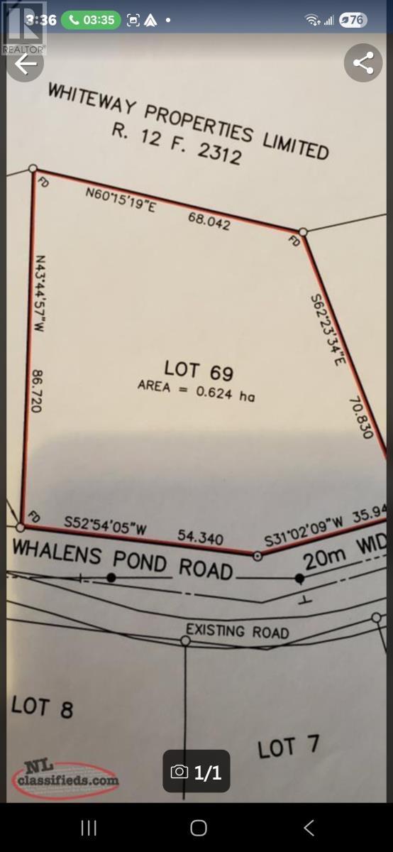 Property Photo:  69 Whalens Pond Road  NL A0B 1G0 