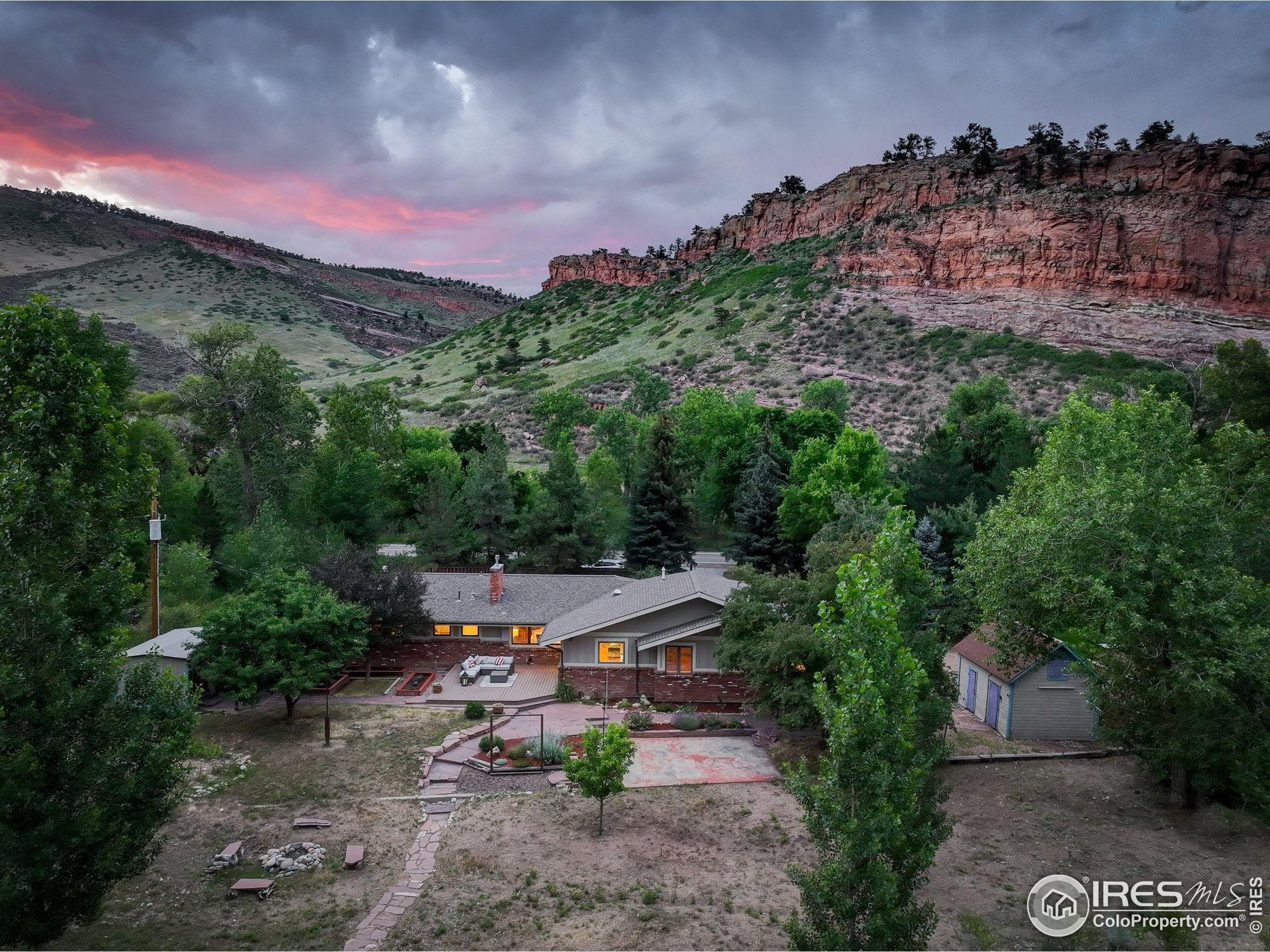 Property Photo: 31820 S Saint Vrain Dr CO 80540