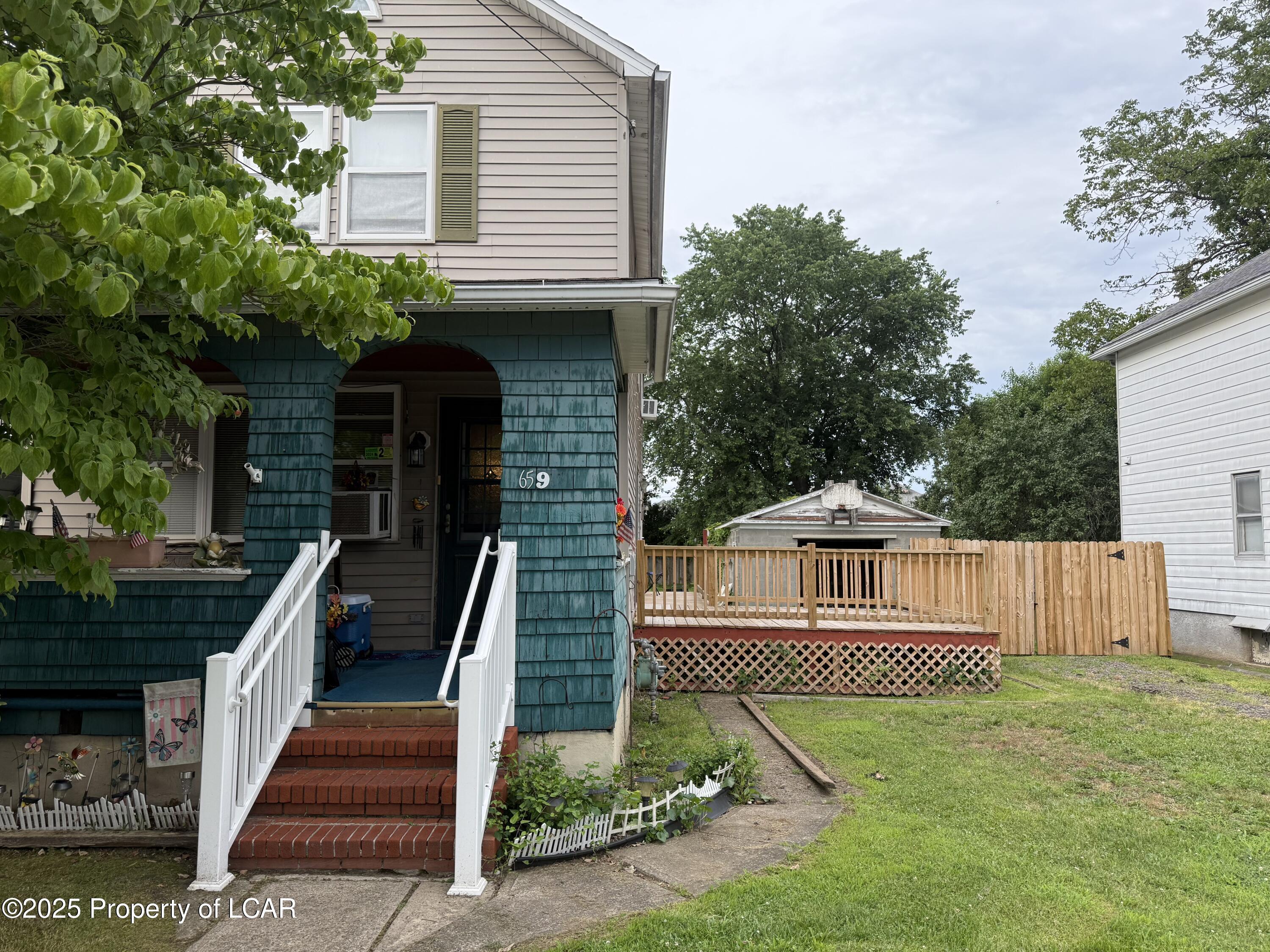 Property Photo:  659 Miller Street  PA 18709 