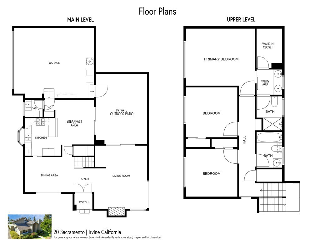 Property Photo:  20 Sacramento  CA 92604 