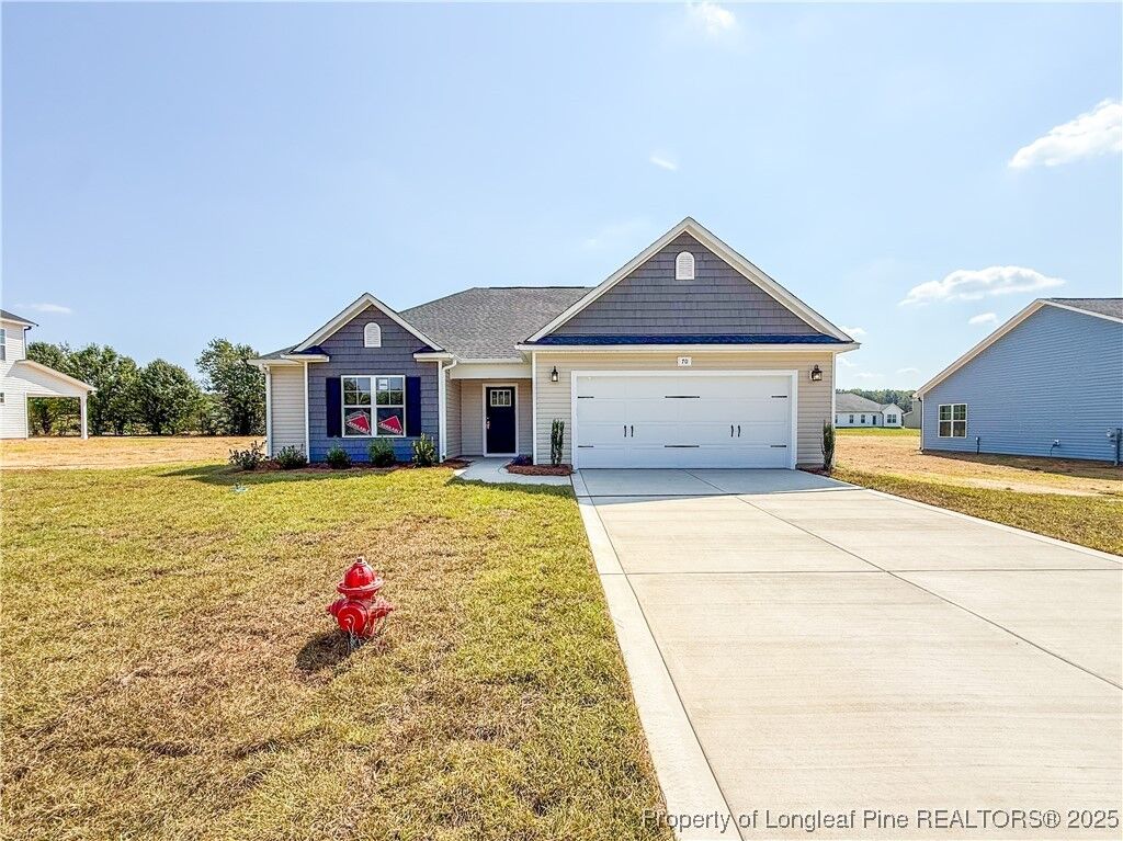 Property Photo:  70 Commander  (Lot 74) Drive  NC 28371 