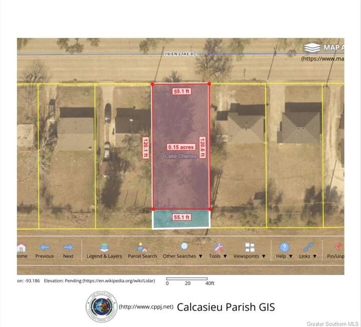 Property Photo: 2244 E Prien Lake Road E LA 70601