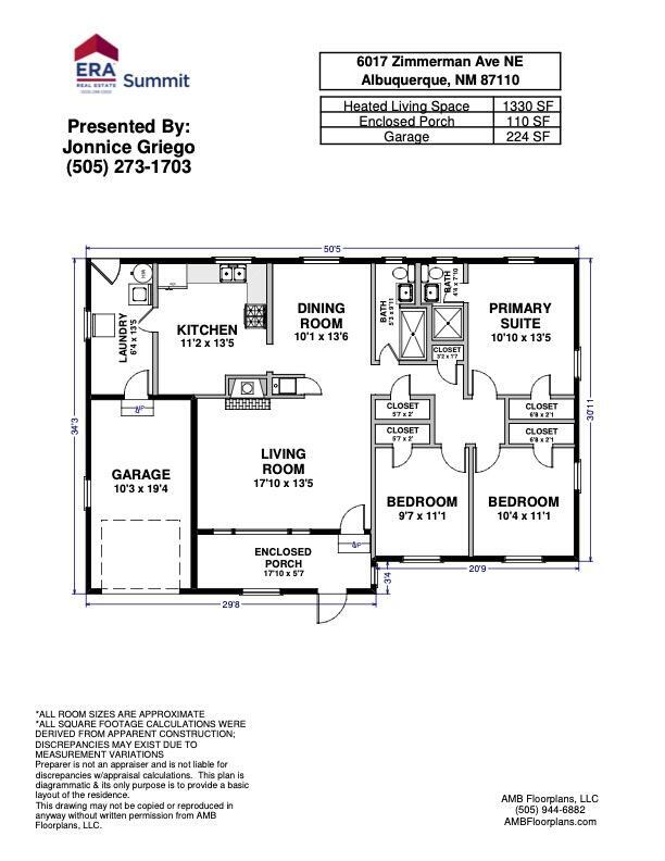 Property Photo: 6017 Zimmerman Avenue NE NM 87110