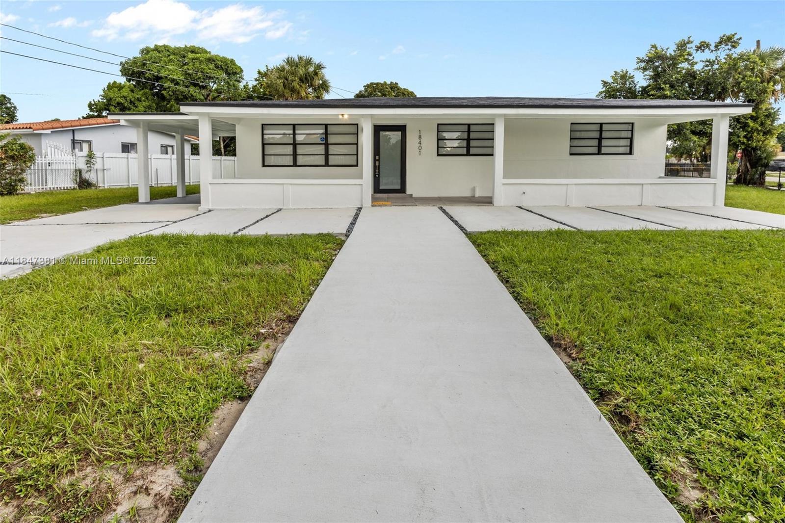 Property Photo: 18401 NW 42nd Ct FL 33055