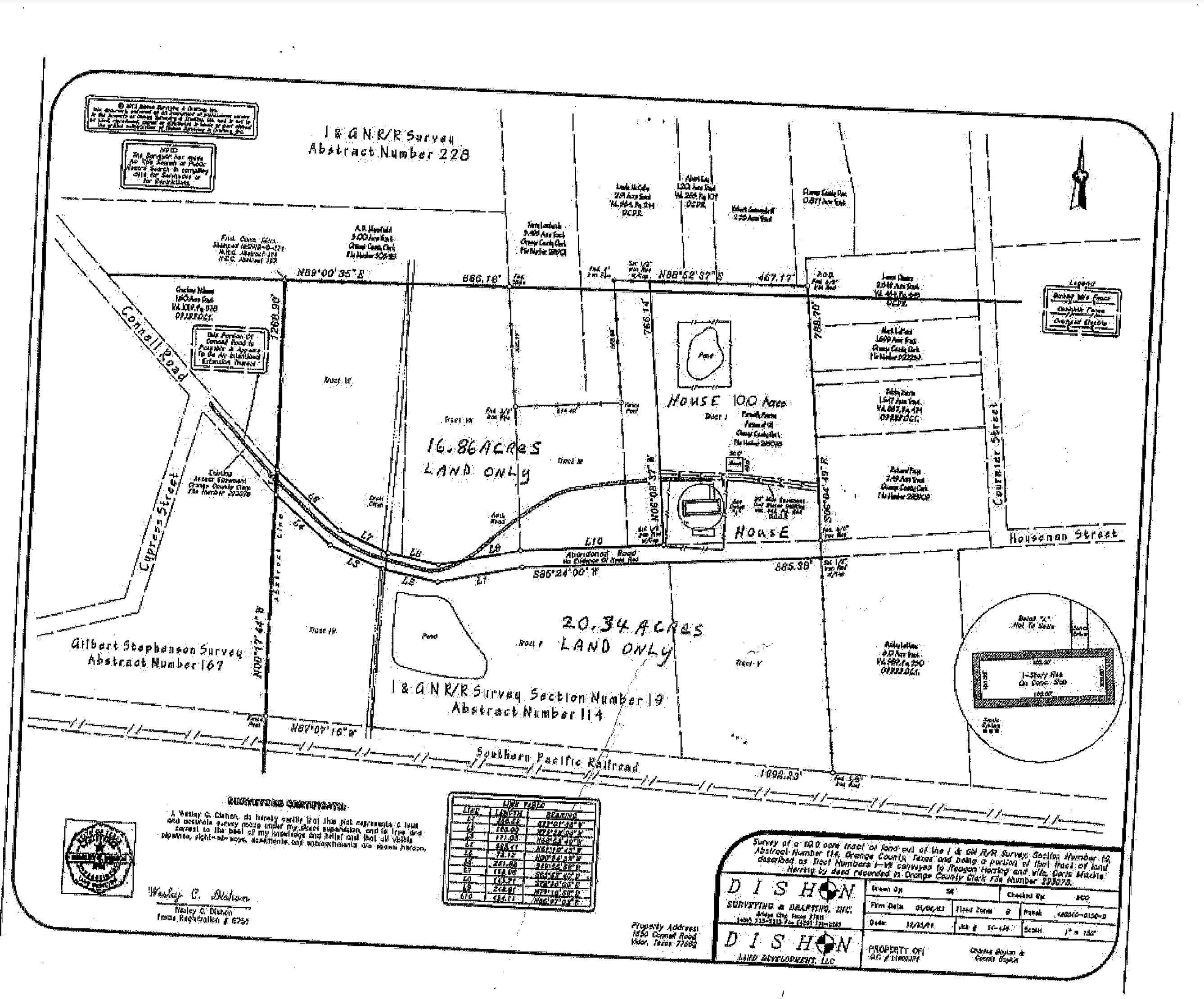 Property Photo:  1650- Connell Rd.  TX 77662 