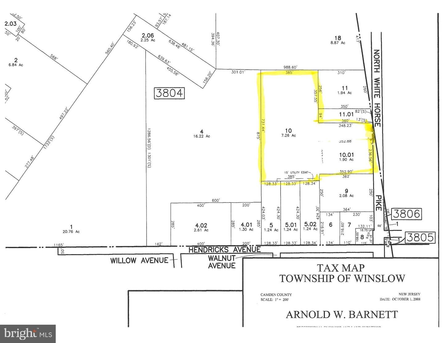 Property Photo: 823 N White Horse Pike NJ 08089