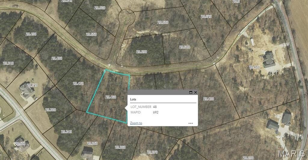 Property Photo:  (Lot #48) Scarlet Oak Loop  MO 63089 
