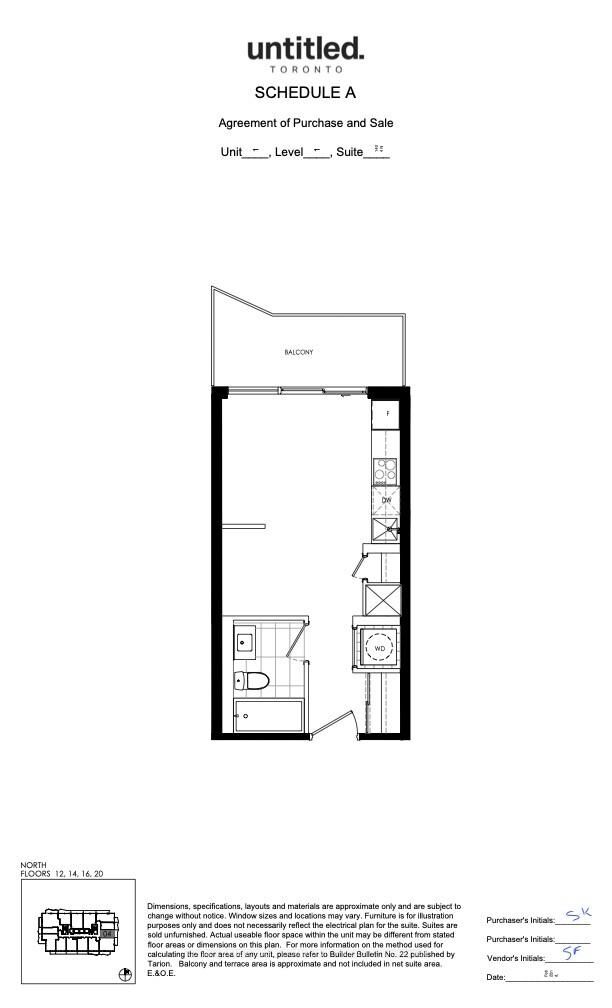 Property Photo: 110 Broadway Avenue 1404N ON M4P 1V7