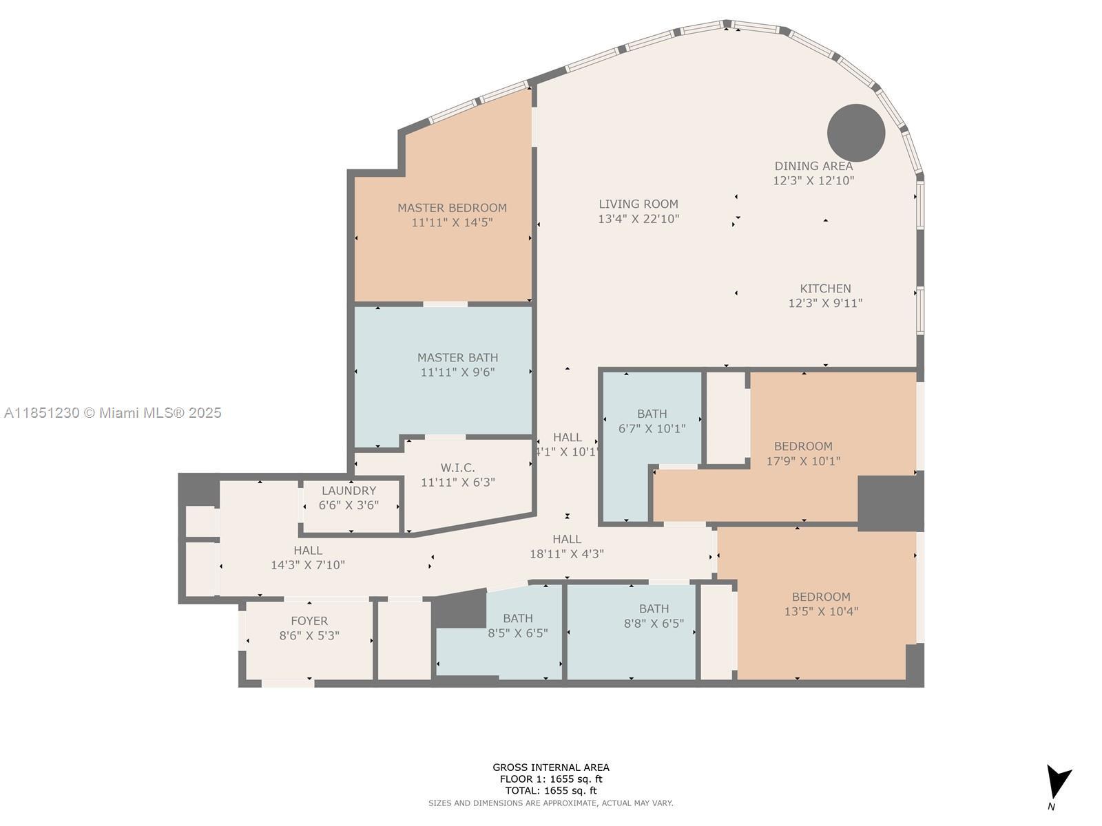 Property Photo:  801 S Miami Ave 3301  FL 33130 