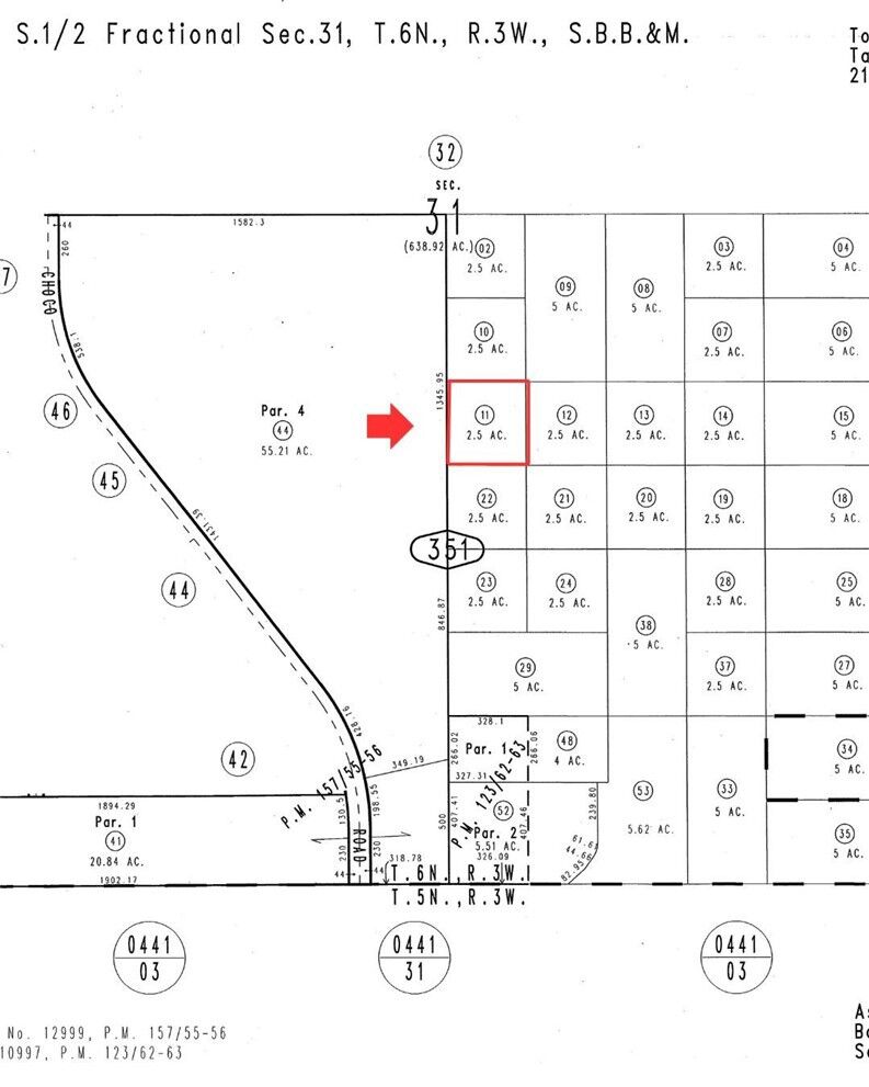 Property Photo:  0 Off Choco Rd 0472-351-11  CA 92307 