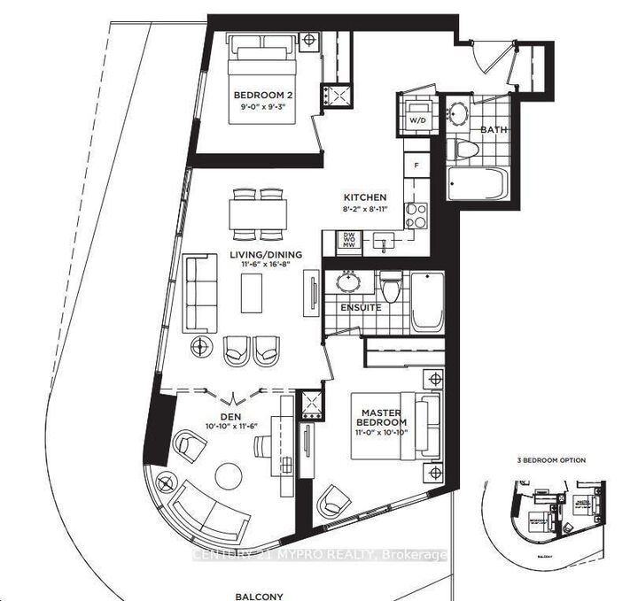 Property Photo: 11 Wellesley Street W 3205 ON M4Y 0G4