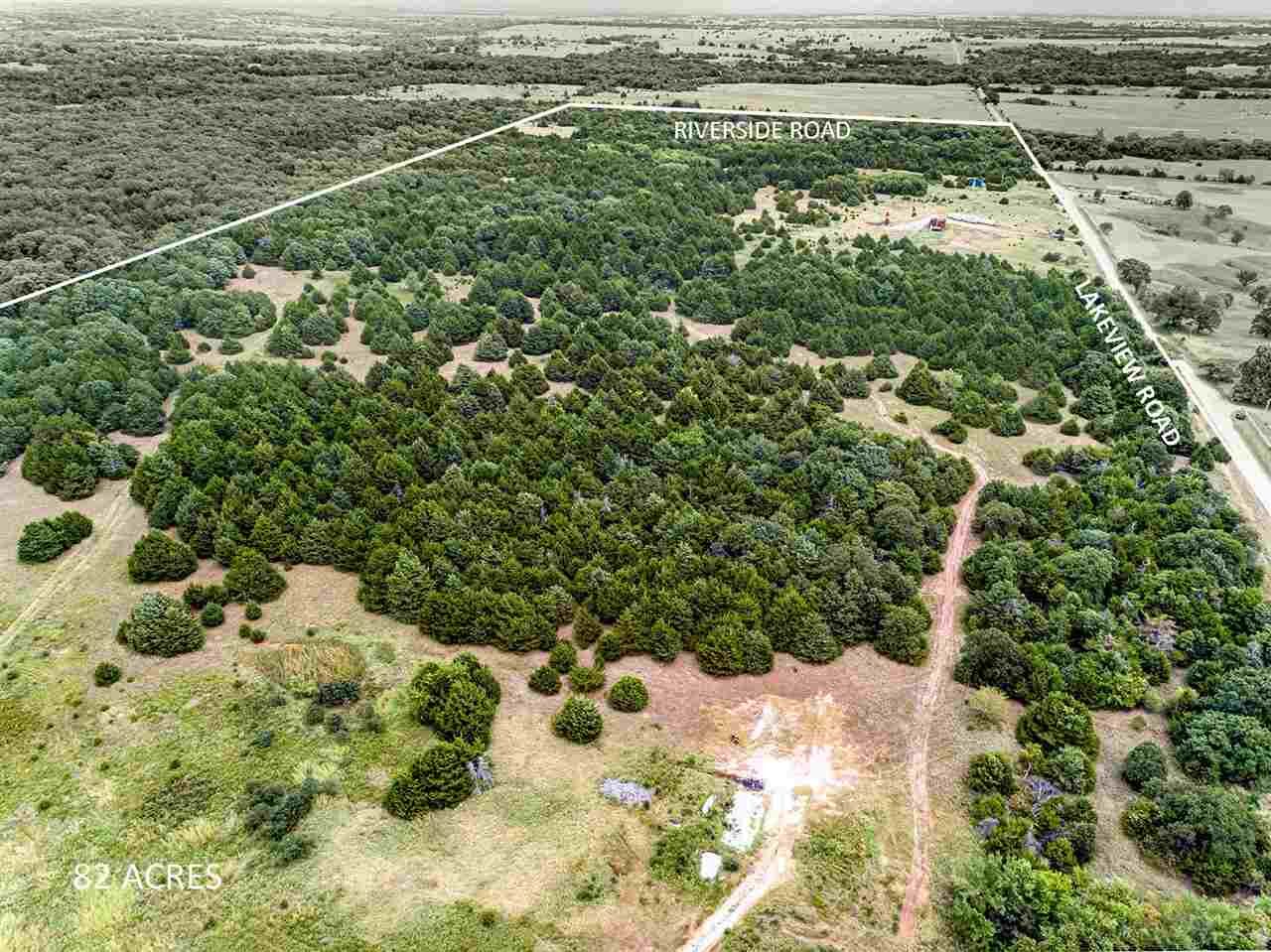 Property Photo: 82 Acres E Lakeview OK 74085