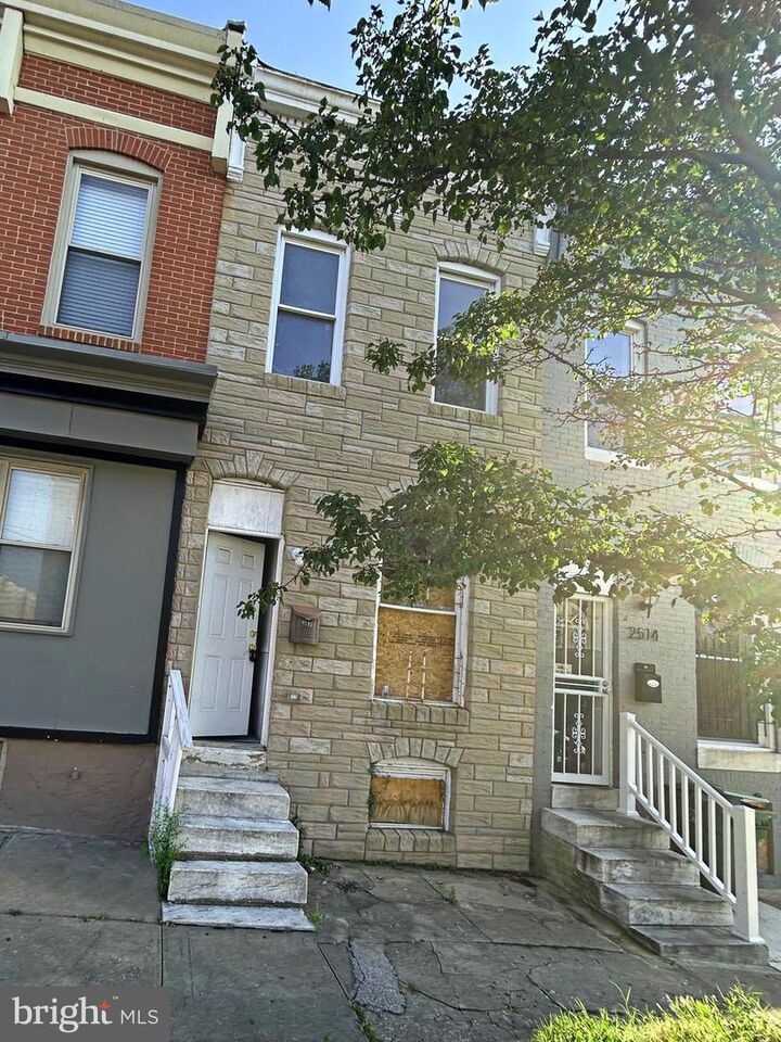 Property Photo:  2512 Jefferson Street  MD 21205 