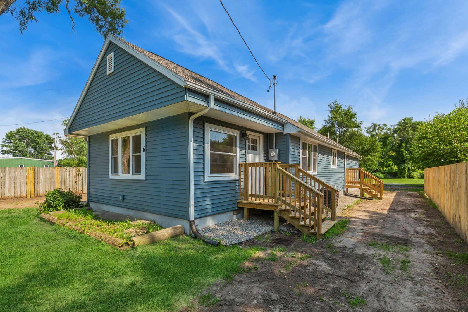 Property Photo: 6 W Hupp Road IN 46350