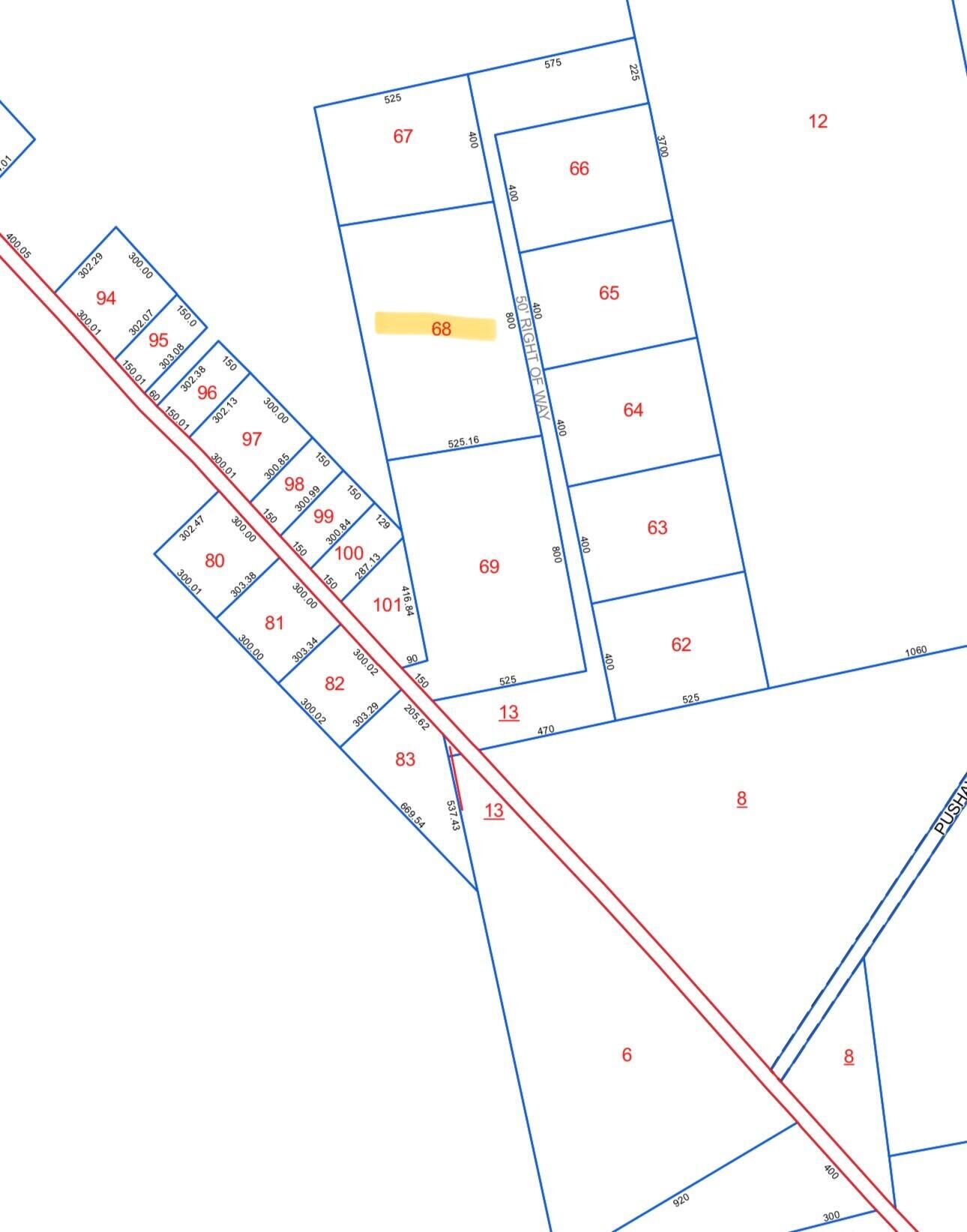 Property Photo:  Map7lot68 Kirkland Road  ME 04468 