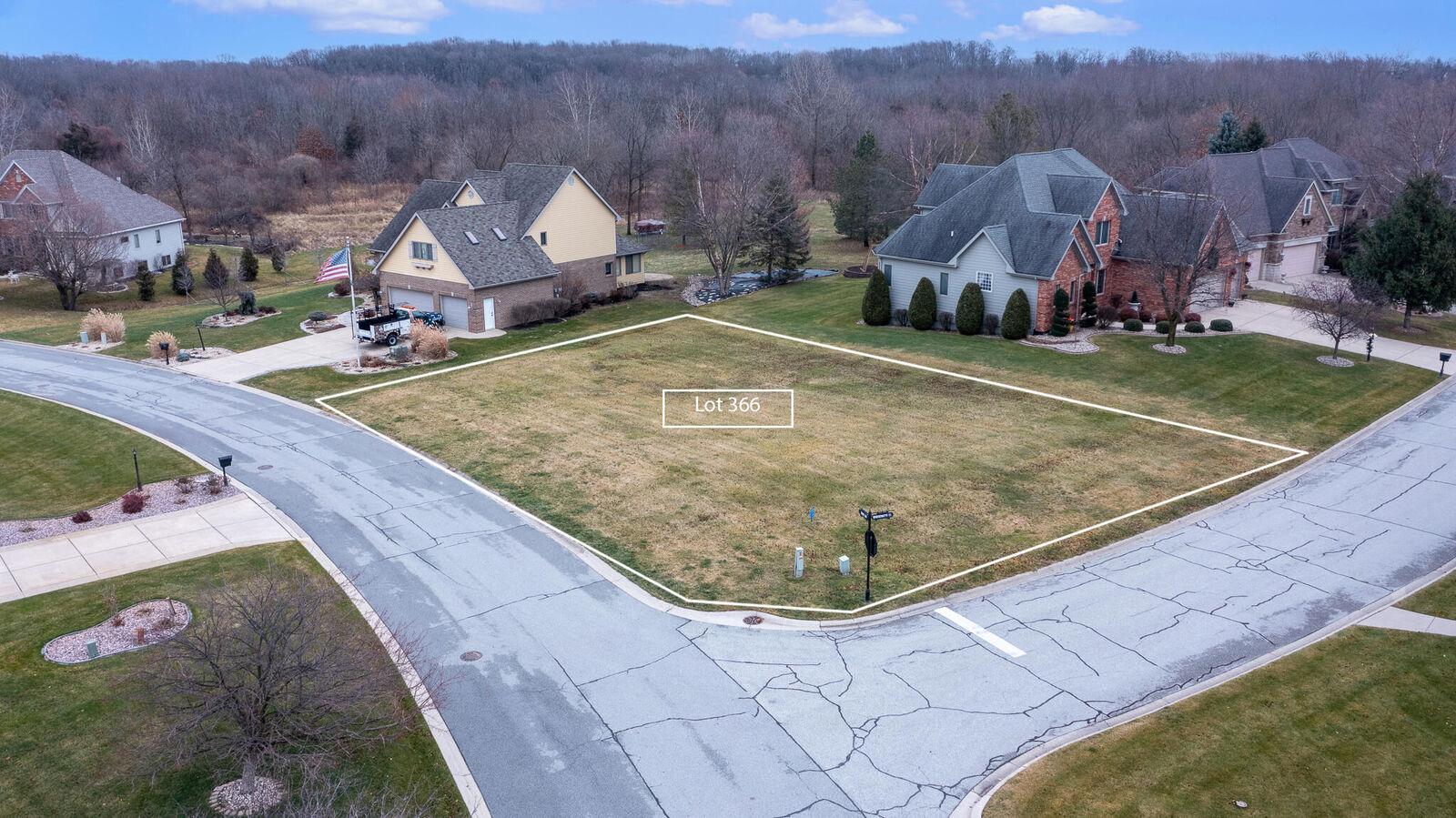 Property Photo:  8703 Bridgewater(Lot366) Court  IN 46307 