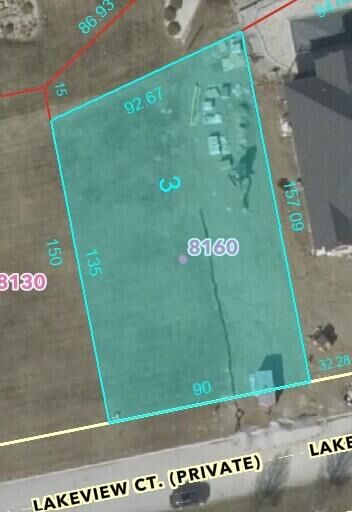 Property Photo:  8160 Lakeview (Lot3) Court  IN 46307 
