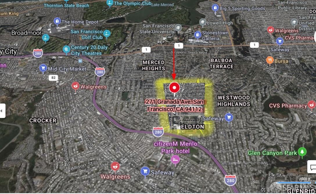 Property Photo: 271 Granada Avenue CA 94112