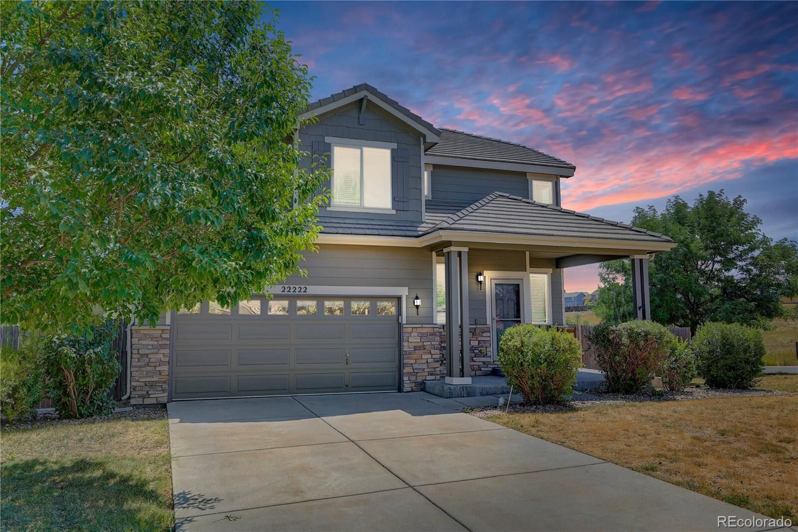 Property Photo: 22222 E Jarvis Place CO 80018