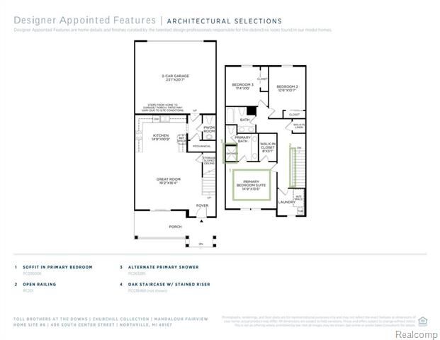 Property Photo: 406 S. Center Street MI 48167