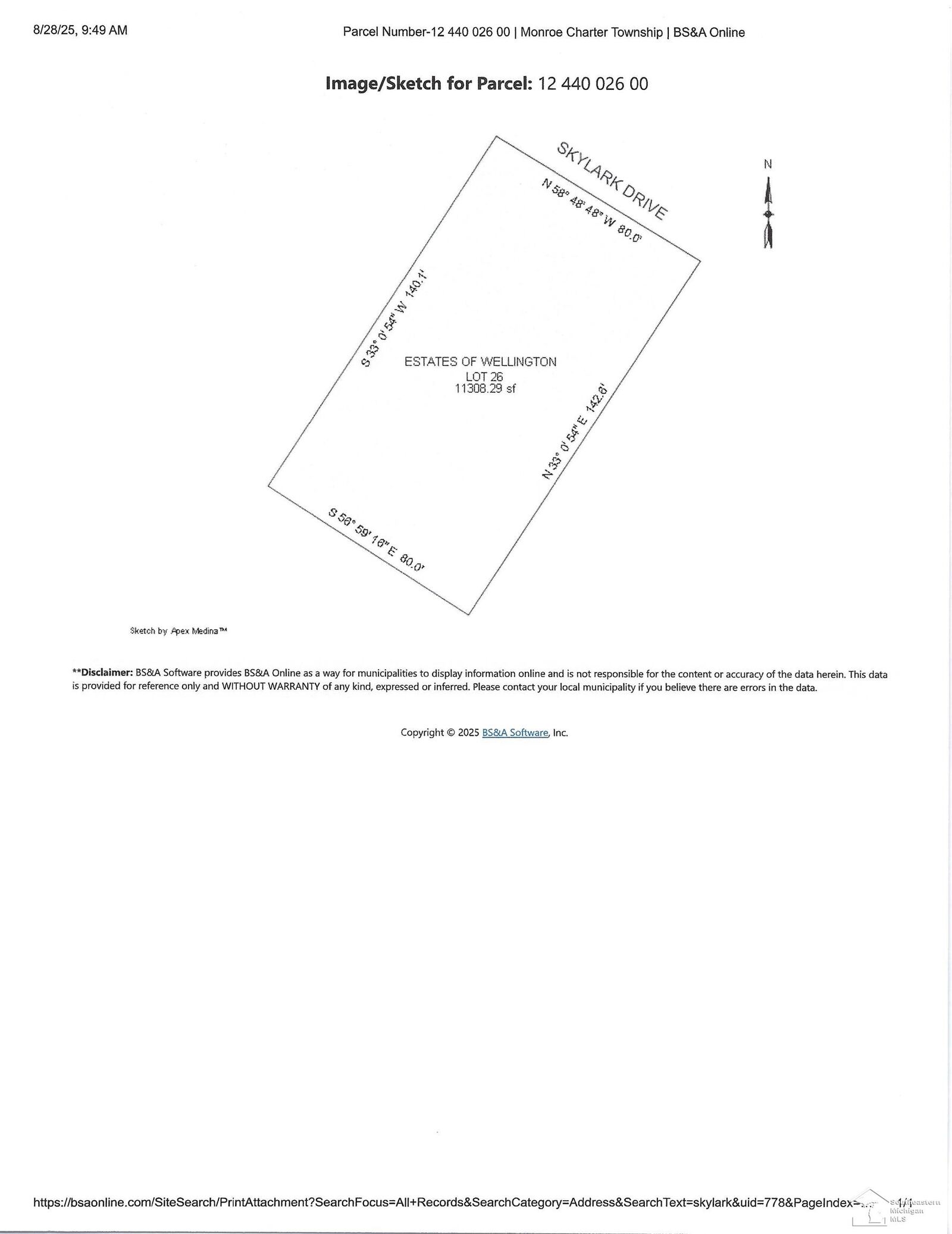 Property Photo:  4875 Skylark Drive  MI 48161 