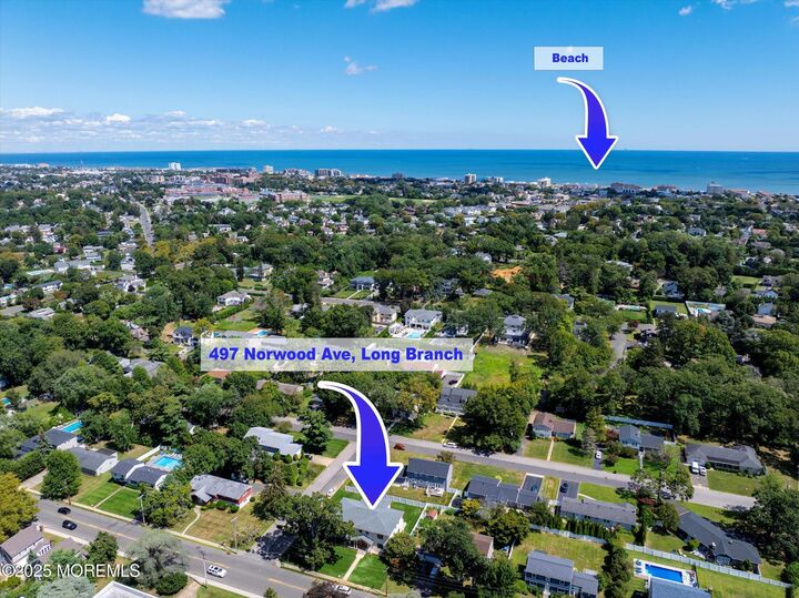 Property Photo: 497 Norwood Avenue NJ 07740