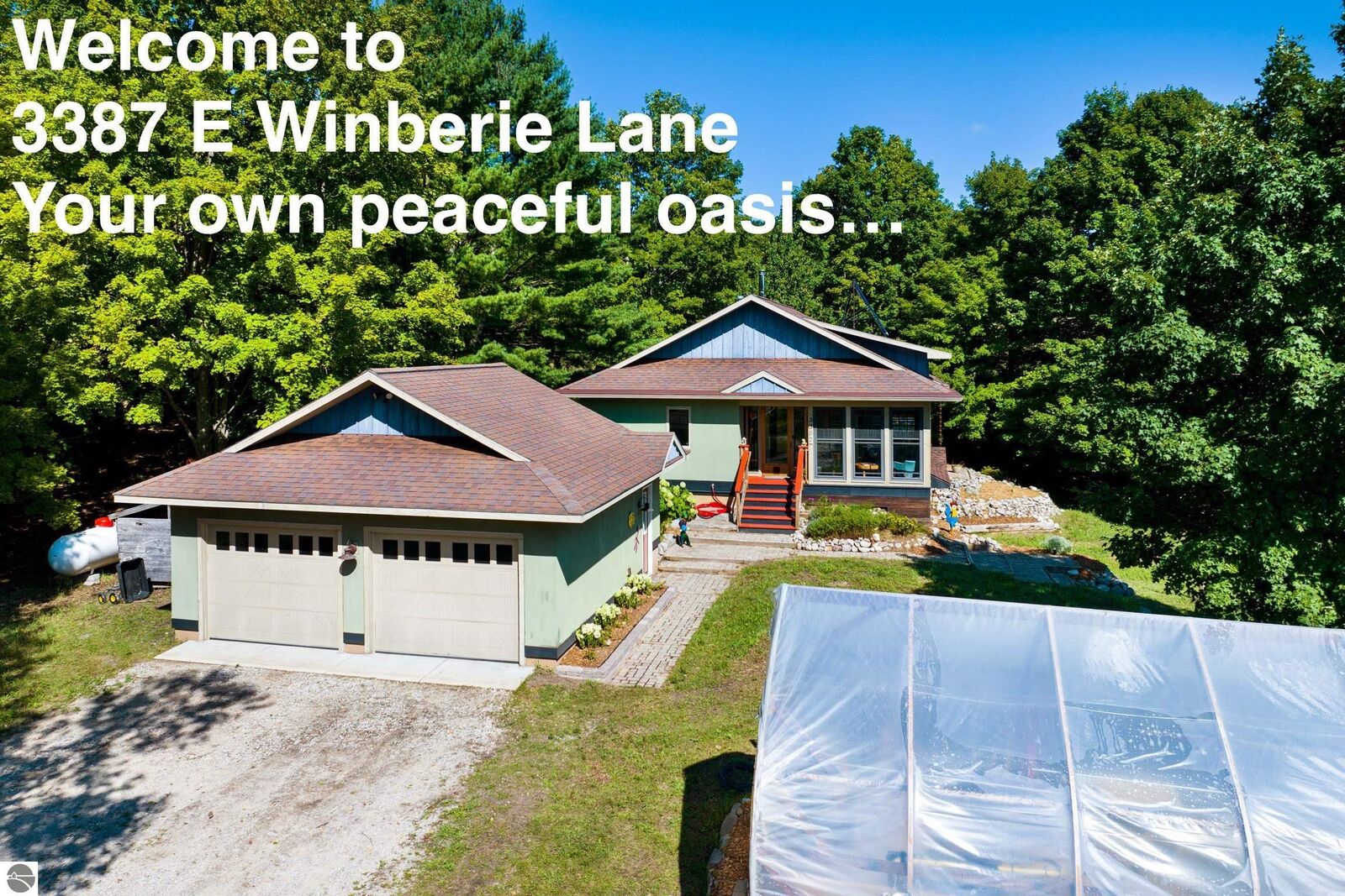 Property Photo: 3387 E Winberie Lane MI 49621