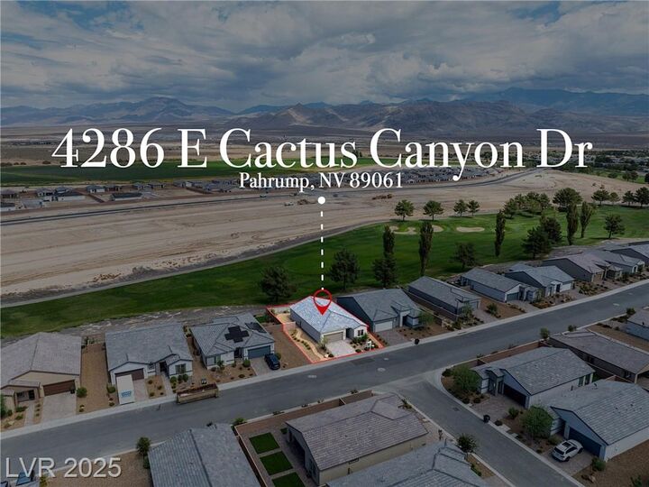 Property Photo: 4286 Cactus Canyon Drive NV 89061