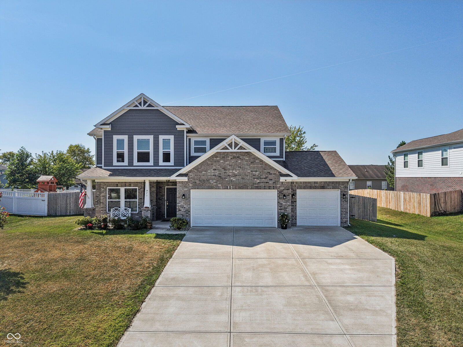 Property Photo:  971 Belgium Boulevard  IN 46106 