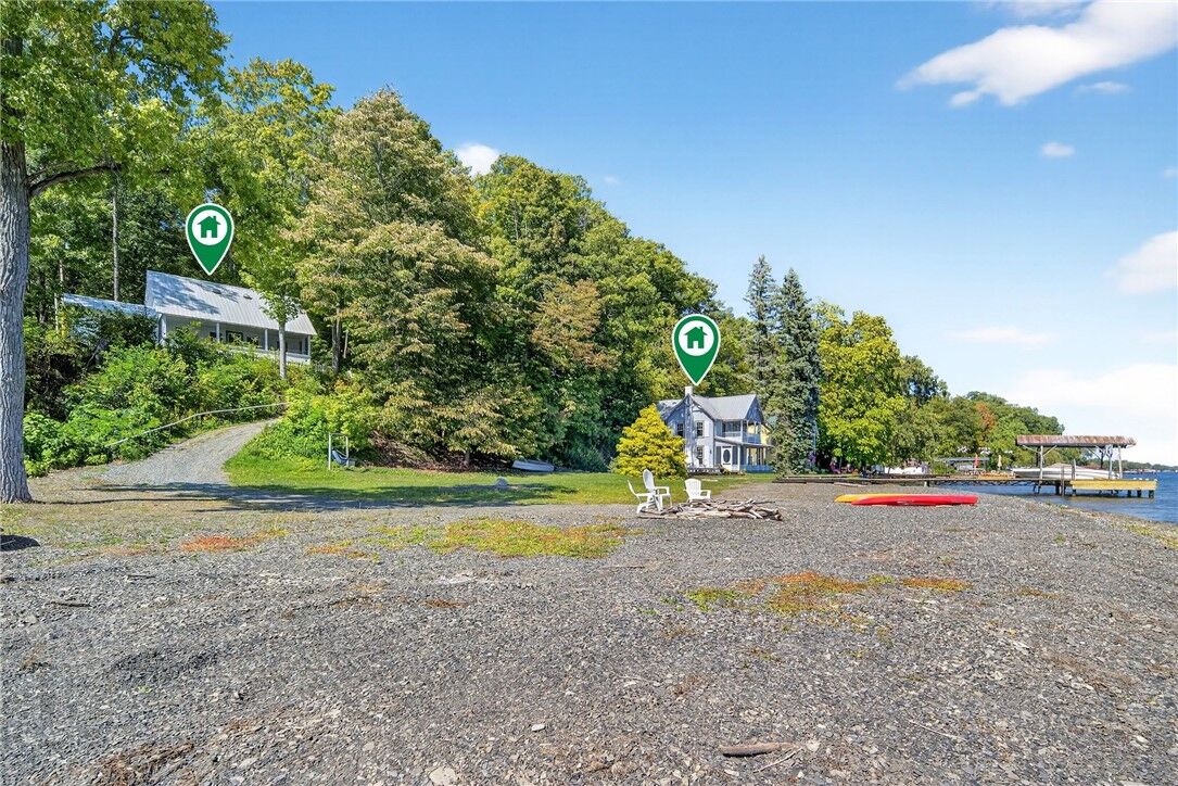 Property Photo:  8130-8123 Bainbridge Beach Road  NY 14847 