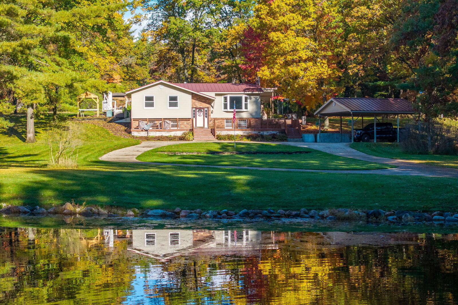 Property Photo:  23616 15 Mile Road  MI 49307