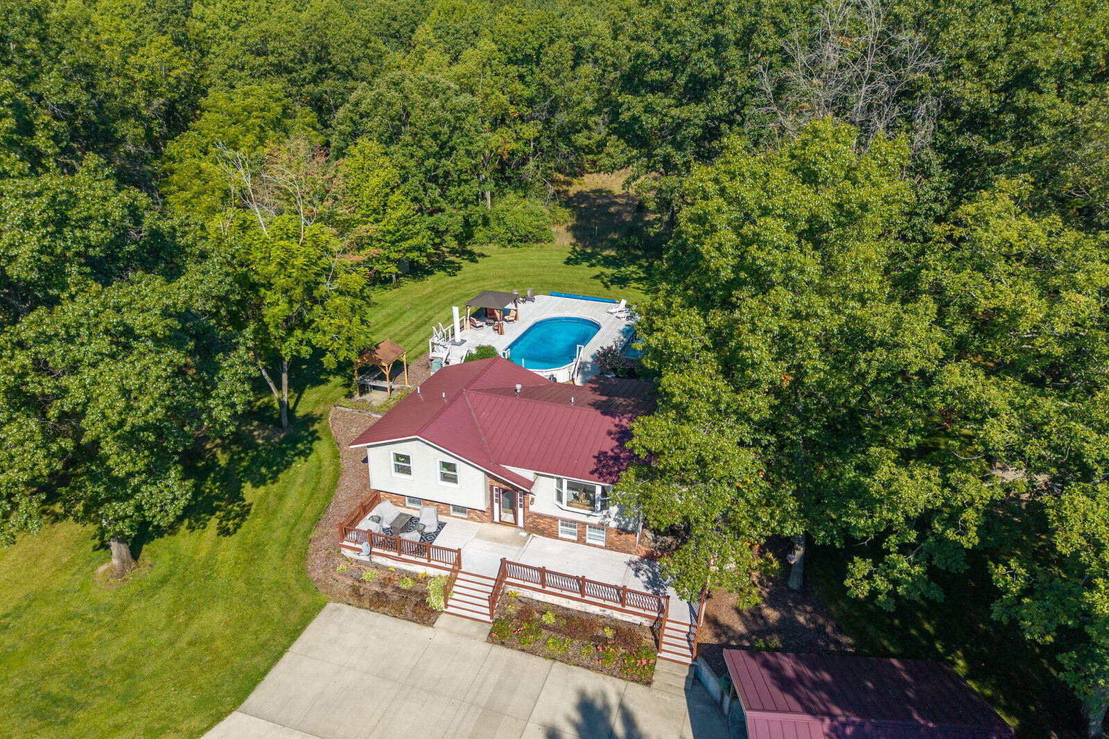 Property Photo:  23616 15 Mile Road  MI 49307 