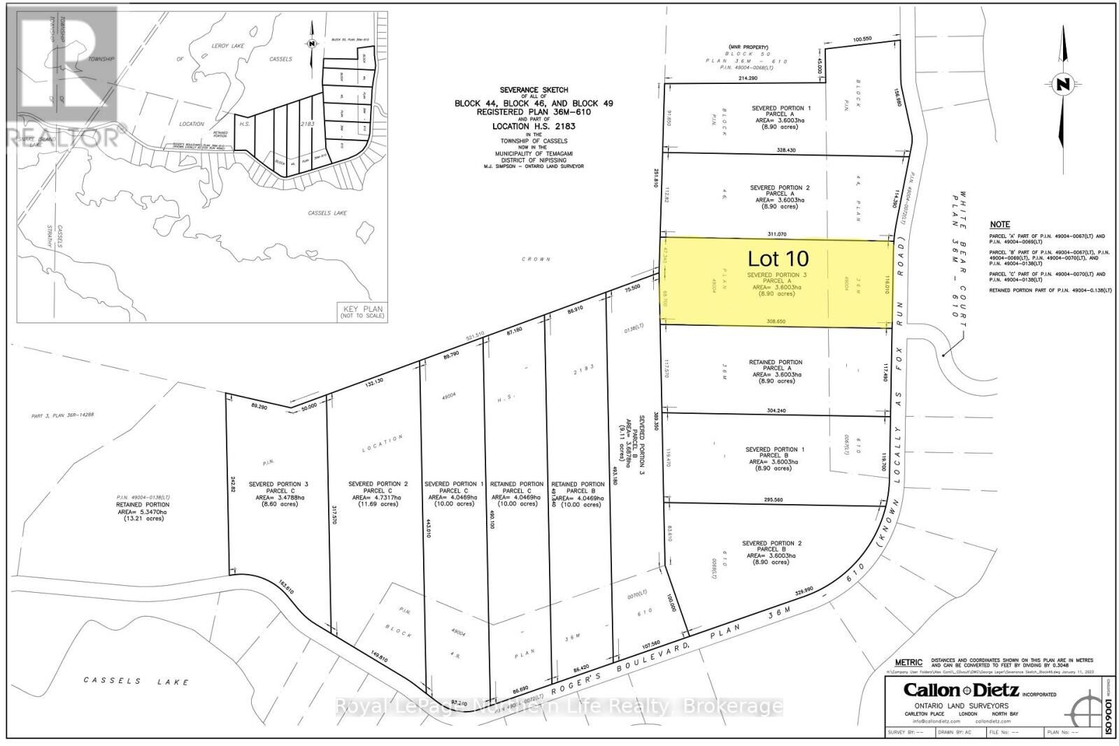 Property Photo:  Lot 10 Fox Run Drive  ON P0H 2H0 