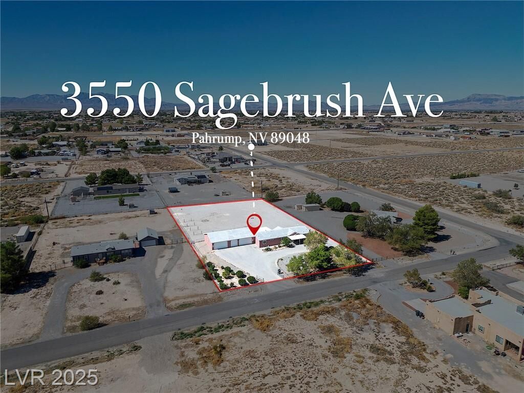 Property Photo: 3550 Sagebrush Avenue NV 89048