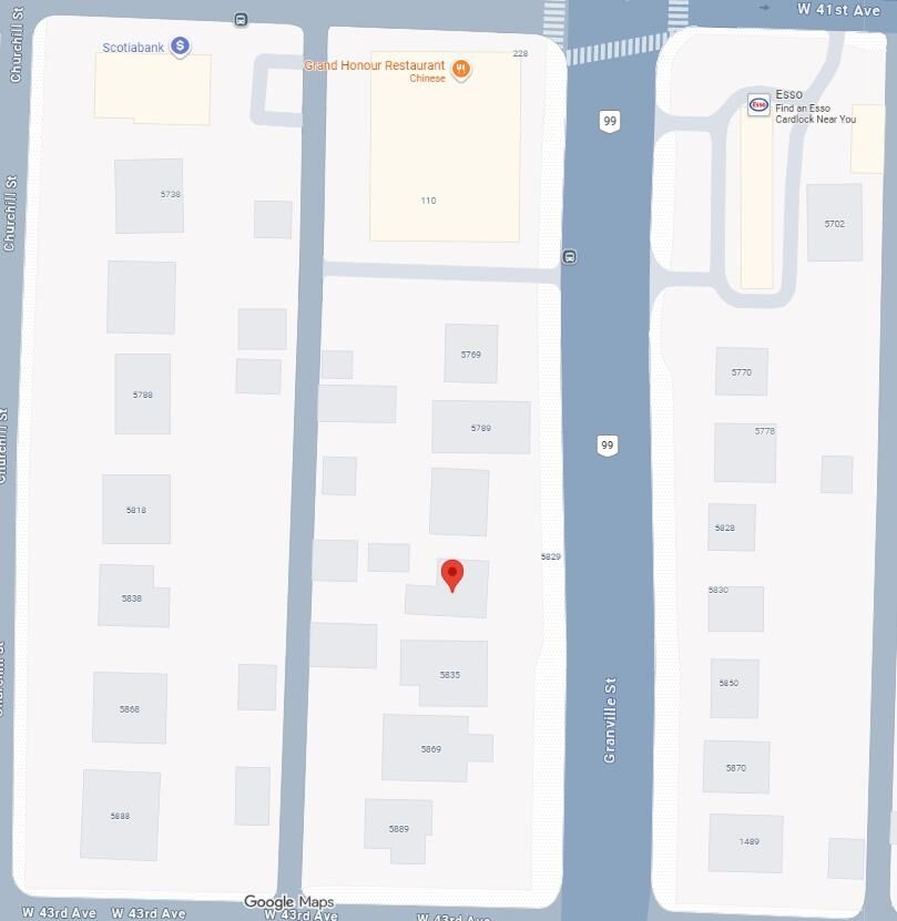Property Photo: 5829 Granville Street BC V6M 3C8