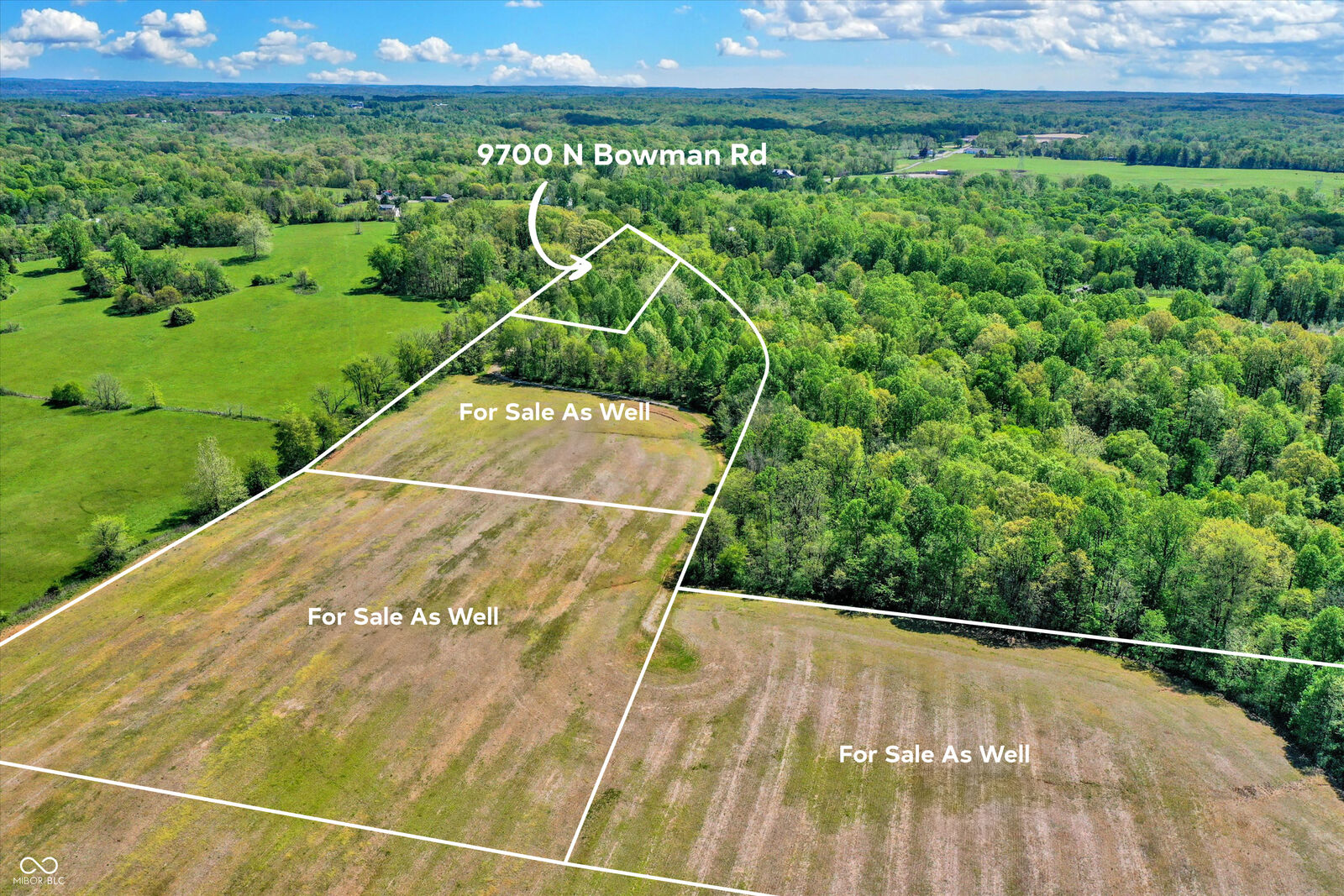 Property Photo:  9700 N Bowman Road  IN 47433 
