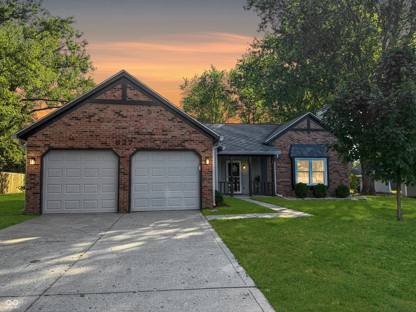 Property Photo: 827 Sable Ridge Drive IN 46142