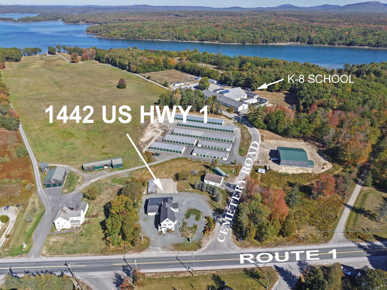 Property Photo:  1442 US Highway 1  ME 04640