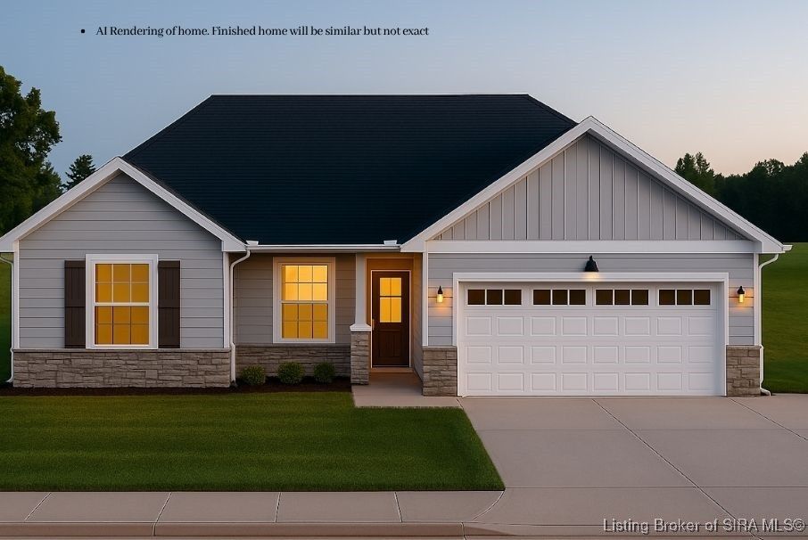 Property Photo: 2608 Vineyard Way Lot 227 IN 47143