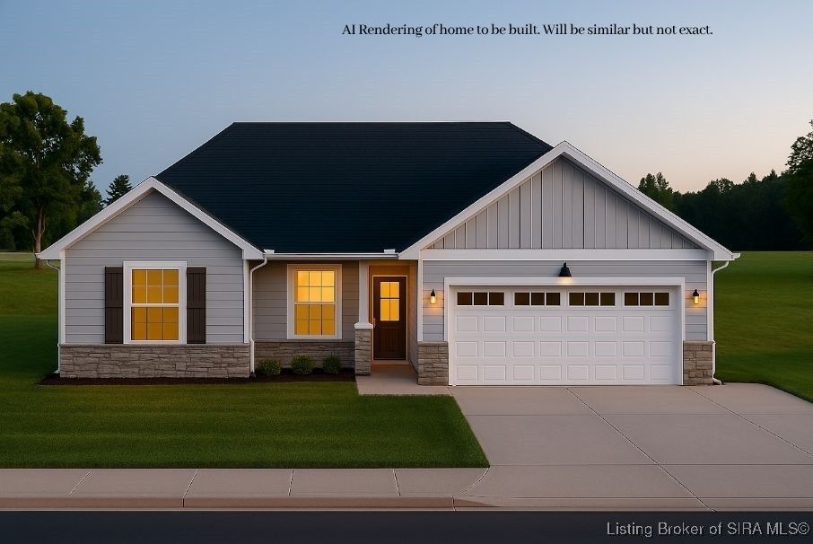 Property Photo:  2608 Vineyard Way Lot 227  IN 47143