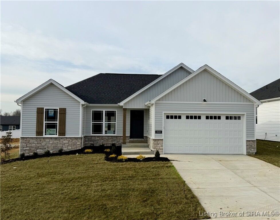 Property Photo:  2608 Vineyard Way Lot 227  IN 47143 