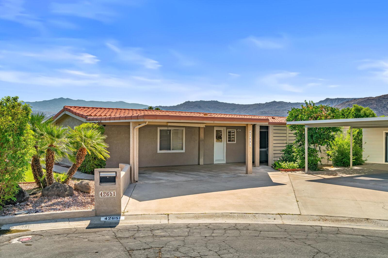 Property Photo: 42651 Vanadium Place CA 92260