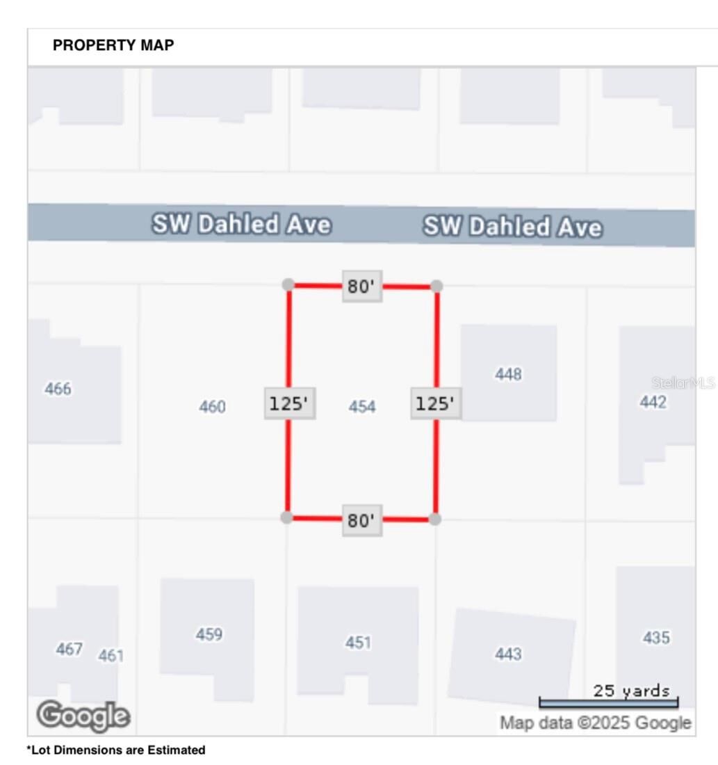Property Photo: 454 SW Dahled Avenue FL 34953