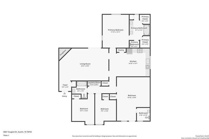 Property Photo: 6601 Vougeot Dr TX 78744