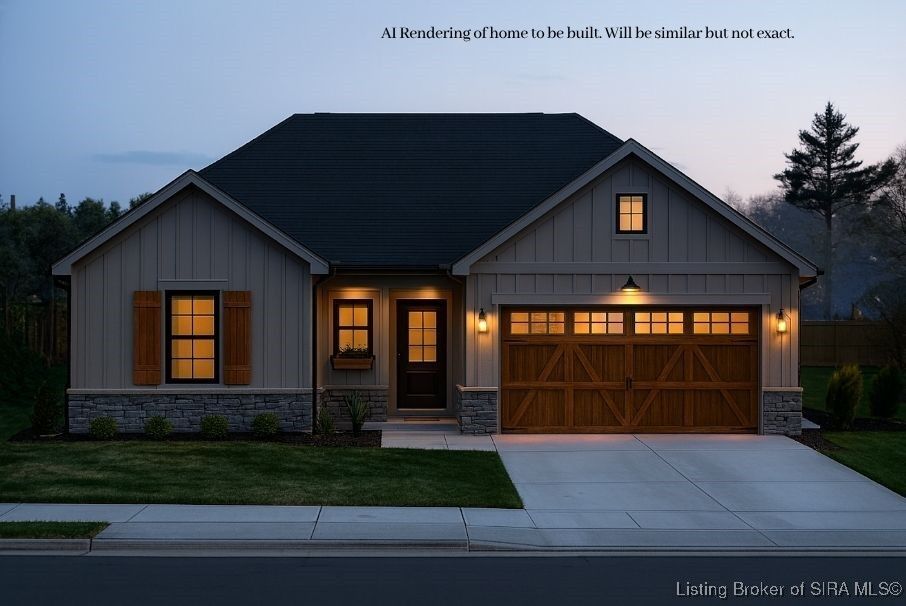 Property Photo:  2617 Vineyard Way Lot 210  IN 47143 