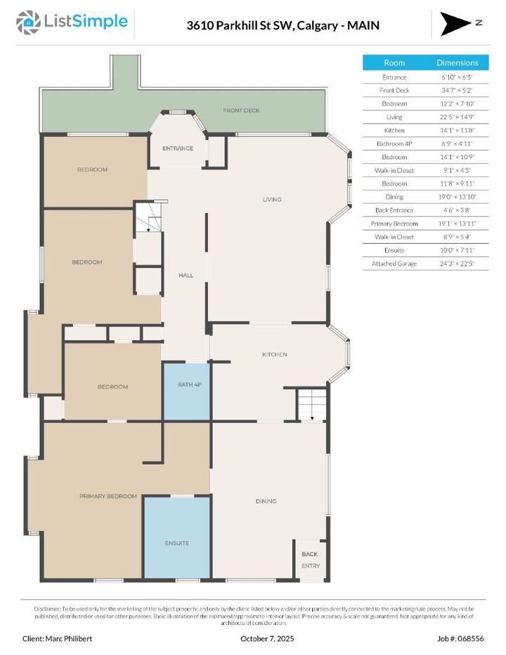 Property Photo:  3610 Parkhill Street SW  AB T2S 2Z6 