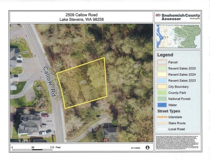 Property Photo: 2509 Callow Road WA 98258