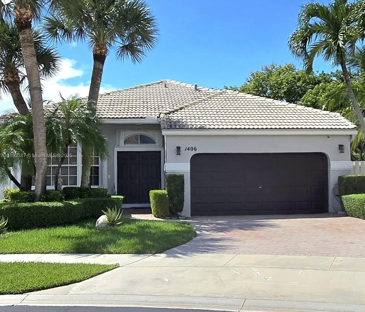 Property Photo:  1406 NW 159th Ln  FL 33028 