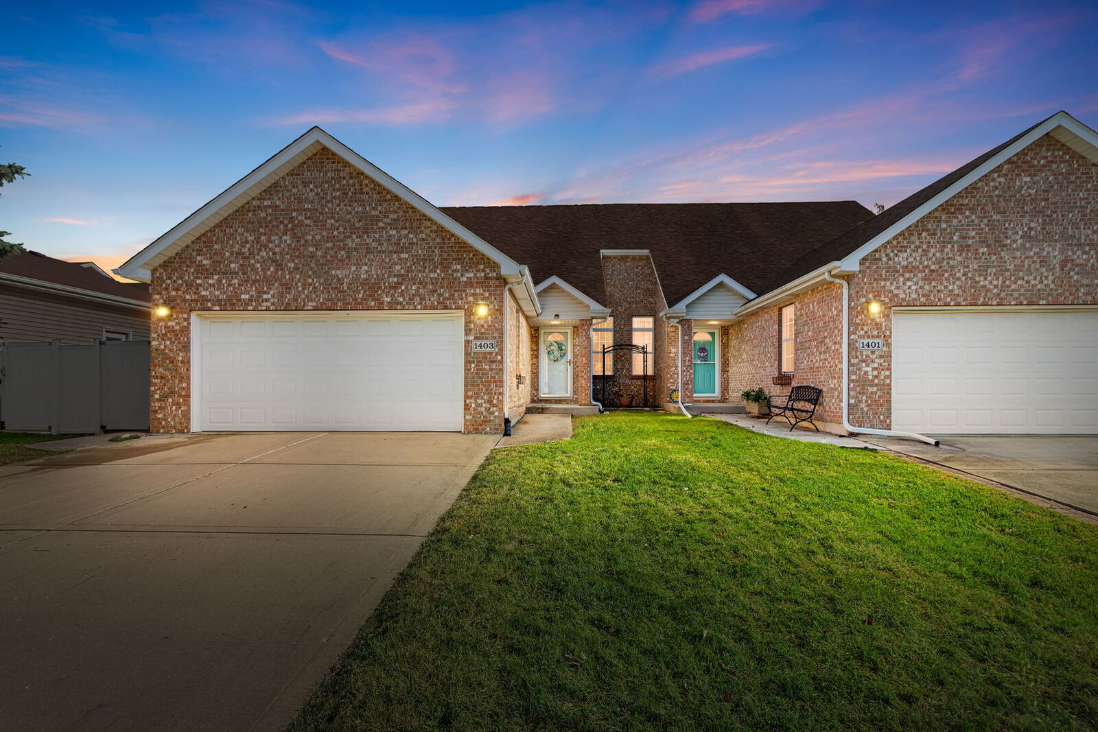 Property Photo: 1403 Coral Bell Drive IL 60435