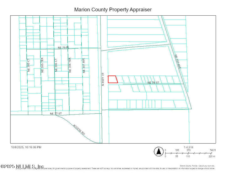Property Photo: 0 NE 78th Street FL 32134